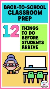 back to school classroom prep pin 2026